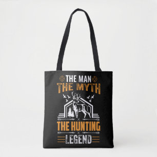 Bolso De Tela El hombre, el mito, la leyenda de la caza - la cab