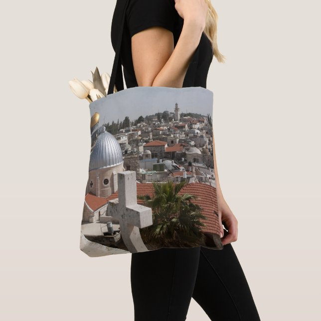 Bolso De Tela El horizonte de la vieja Jerusalén (Detalle)