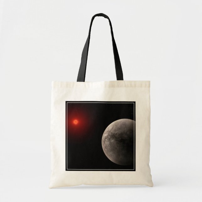 Bolso De Tela El Hot Rocky Exoplanet Trappist-1 B. (Frente)