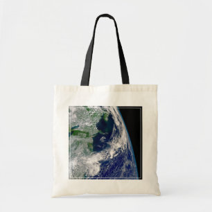 Bolso De Tela El Huracán Frances En Una Tierra Parcial.