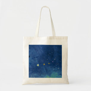 Bolso De Tela El ilustracion estrellado