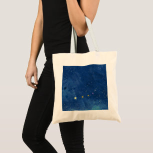 Bolso De Tela El ilustracion estrellado