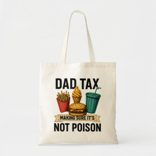 Bolso De Tela El impuesto a papá asegura que no es veneno el día
