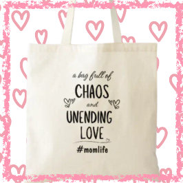 Bolso De Tela El inacabable regalo del Día de la Madre