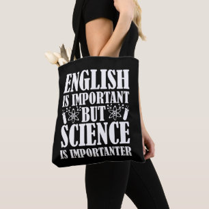 Bolso De Tela El inglés es importante pero el profesor es gracio