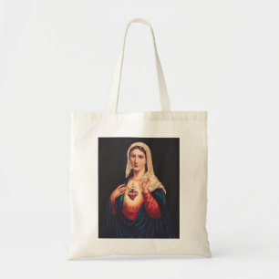 Bolso De Tela El Inmaculado Corazón de María