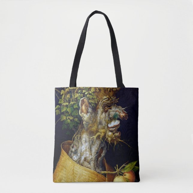Bolso De Tela El invierno, Arcimboldo (Anverso)