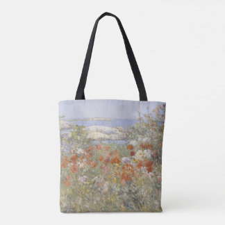 Bolso De Tela El jardín de Celia Thaxter por Frederick Childe Ha