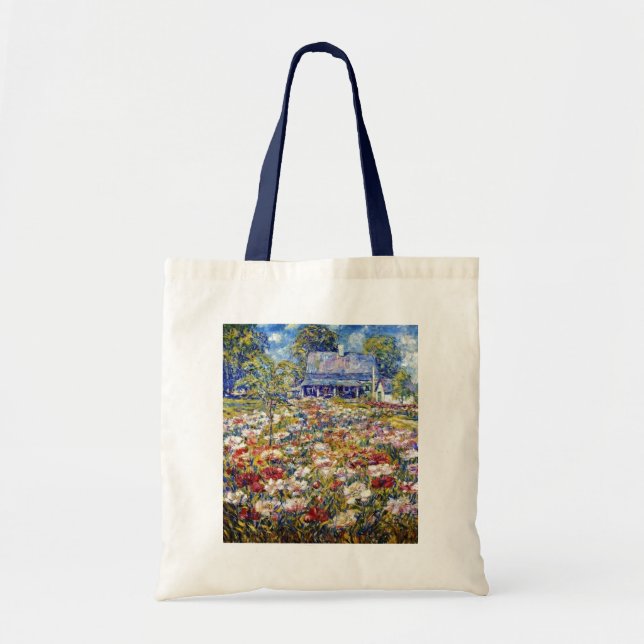 Bolso De Tela "El Jardín de los Peones" (Frente)