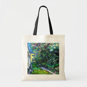 Bolso De Tela El jardín en el asilo de Saint-Rémy, Van Gogh