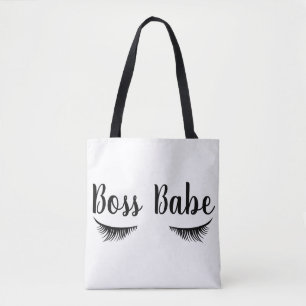 Bolso De Tela El jefe de moda Babe Eyelashes