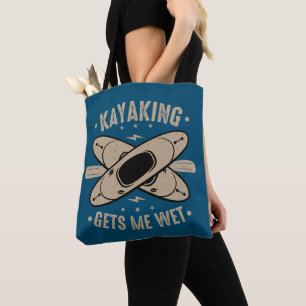 Bolso De Tela El Kayaking Me Hizo Sacudir