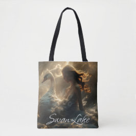 BOLSO DE TELA EL LAGO DE LOS CISNES - BALLET Y DANZA -