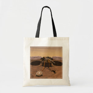 Bolso De Tela El Lander Insight Opera En La Superficie De Marte.
