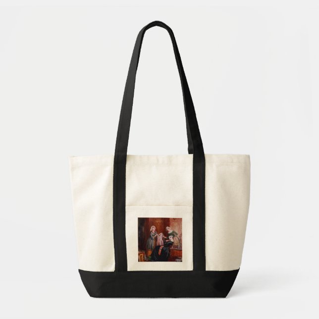Bolso De Tela El lanzar de sus malas hierbas (Frente)