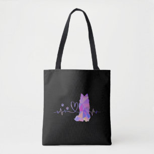 Bolso De Tela El latido esquimal americano