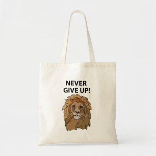 Bolso De Tela El león nunca se rinde