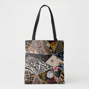 Bolso De Tela El Leopardo de los mosaicos: Diseño de los ambient