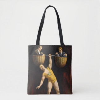 Bolso De Tela El levantador de pesas de vodevil Eugen Sandow San