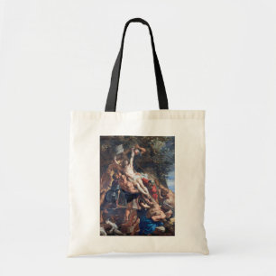 Bolso De Tela El levantamiento de la cruz, Rubens