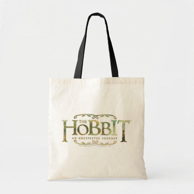 Bolso De Tela El logo de Hobbit Green (Frente)