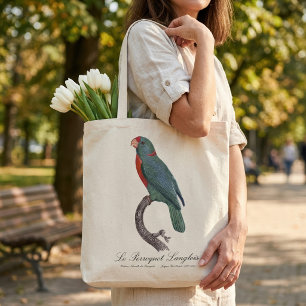Bolso De Tela El loro Langlois de Jacques Barraband