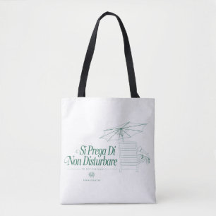 Bolso De Tela El Lotus Blanco No Perturba