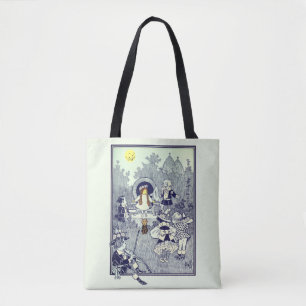 Bolso De Tela El Mago de Oz Vintage, Dorothy Conoce a los Munchk