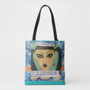 Bolso De Tela ¿El malo del tote ES YO PERFECCIONA? No