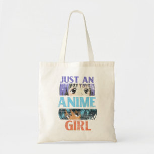 Bolso De Tela El Manga Japonesa Otaku Japón Kawa, un Chica anima