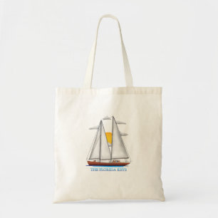 Bolso De Tela El marinero náutico costero Florida Keys