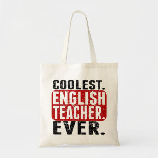 Bolso De Tela El más fresco. Profesor de inglés. Nunca