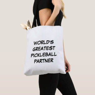 Bolso De Tela El mayor socio de baloncesto del mundo