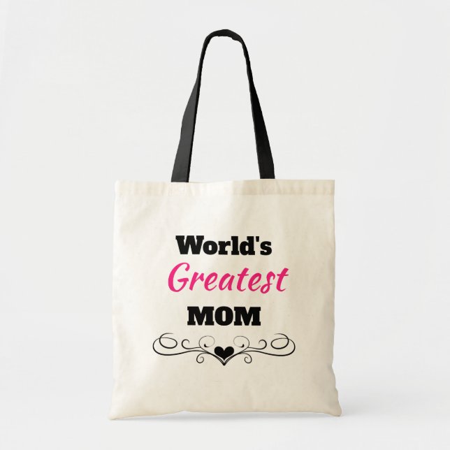 Bolso De Tela El mayor Tote de MOM del mundo (Frente)