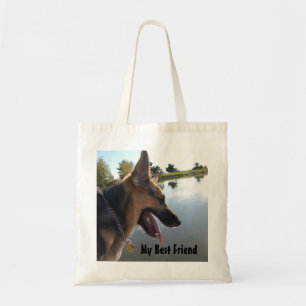 Bolso De Tela El mejor amigo del Pastor Alemán