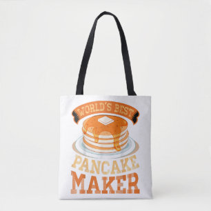 Bolso De Tela El mejor creador de panqueques del mundo - Funny c