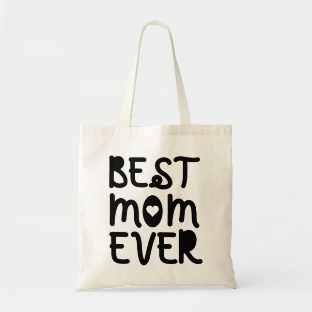 Bolso De Tela El mejor día de la madre (Frente)
