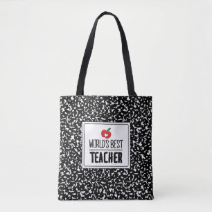 Bolso De Tela El mejor día del profesorado de aprecio en el mund