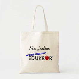 Bolso De Tela El mejor educador del mundo