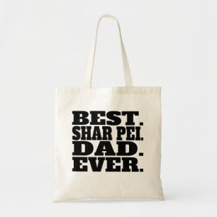 Bolso De Tela El mejor papá de Shar Pei nunca