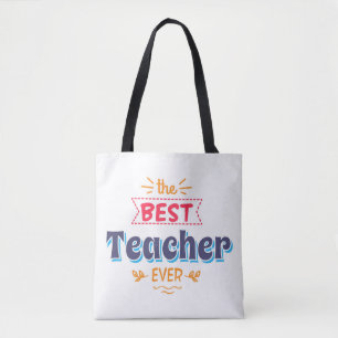 Bolso De Tela El mejor profesor nunca