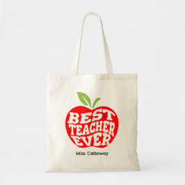 Bolso De Tela El Mejor Profesor Personalizado