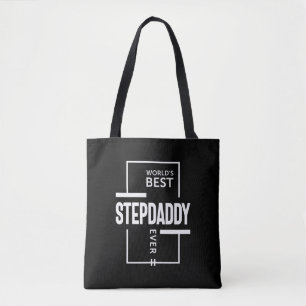 Bolso De Tela El mejor regalo de la historia del padrastro de Me