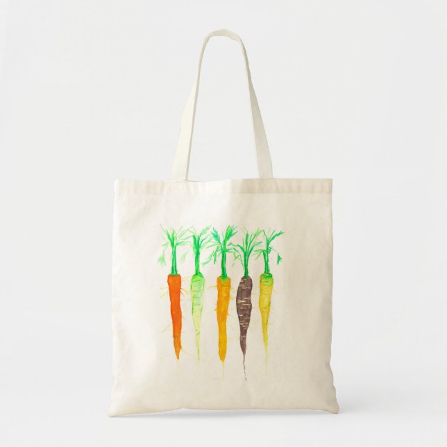 Bolso De Tela El mercado de las zanjas vegetales (Frente)