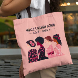 Bolso De Tela El mes de la historia de la mujer en todo el mundo
