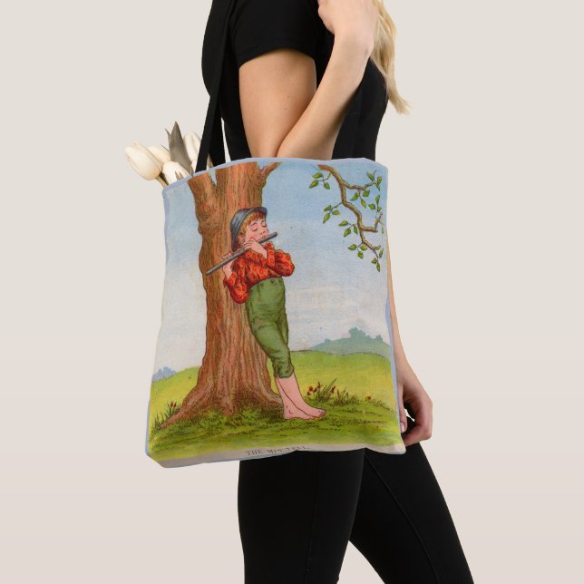 Bolso De Tela El Ministerio (Detalle)