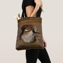 Bolso De Tela El momento de Bewick en el Nestbox