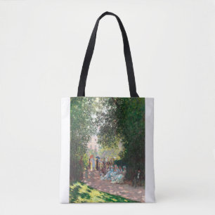 Bolso De Tela El Monseau del Parque por Claude Monet
