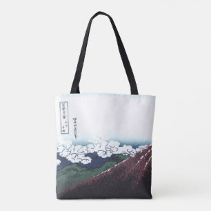 Bolso De Tela El monte Fuji Ukiyo-e por Hokusai, japonés