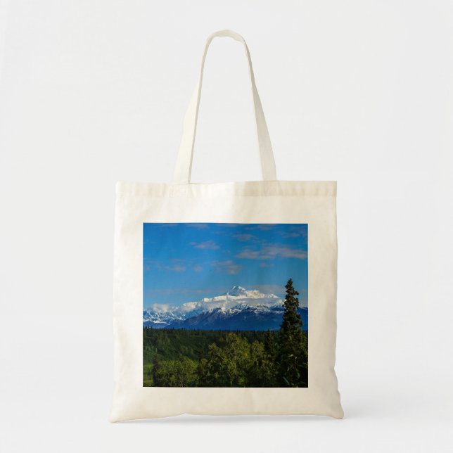 Bolso De Tela El monte McKinley de Alaska (Frente)